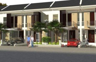 Green Lotus Village, Rumah Minimalis Exclusive di Pondok Gede MD265