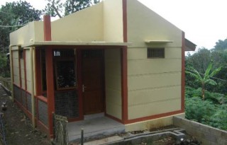 Dijual Rumah Mungil Baru Permanen + Kebon di Bandung Utara OP1168