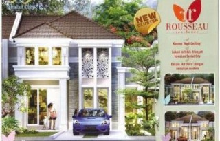 Dijual Rumah Baru di Cluster Rousseau Sentul City, Bogor AG375