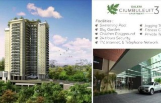 [TERJUAL] Apartement di Galeri Ciumbuleuit 3, Bandung MP191