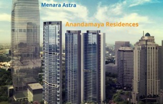 Anandamaya Apartment 2 BR Semi Furnished, Jakarta Selatan P0666