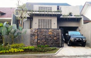 Dijual Rumah Baru Arsitek 2 Lantai Gaya Tropical Vintage di Bogor P1187