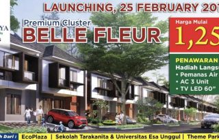 Cluster Belle Fleur, Rumah Premium di Citra Raya Tangerang MP236
