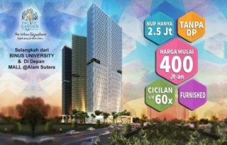 Apartemen Pacific Garden Style, Investasi Terbaik di Alam Sutera MD571