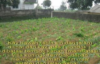 Jual Tanah Strategis 2600 m2 Daerah Ciherang, Cipanas, Cianjur AG1006