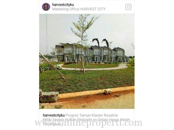 Jual Rumah Baru DP Ringan di Harvest City Cibubur 