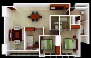 Dijual Apatemen The Empyreal at Rasuna Epicentrum Type 127 PR1619