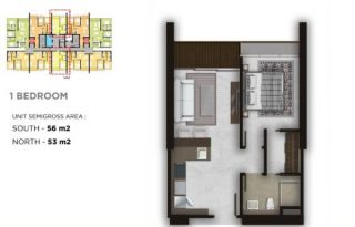 Dijual Cepat Secondry Apartemen Lexington Residence – Pondok Indah  Jakarta Selatan PR1627