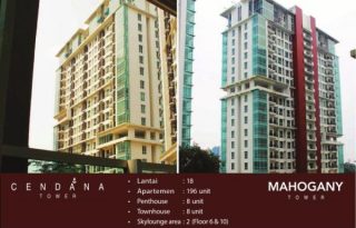 Dijual Apartemen Woodland Park Residence Type Studio Cendana Tower MD682