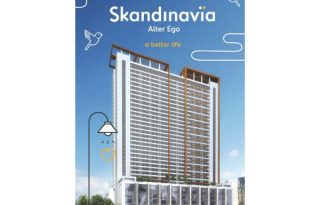 DIJUAL APARTEMEN SKANDINAVIA DI TENGAH KOTA TANGERANG, UNIT FULLY FURNISH SIAP HUNI MD657