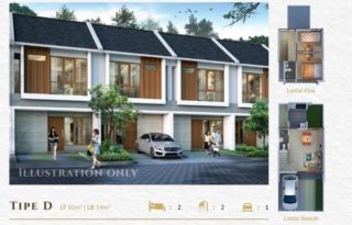 Dijual Rumah Baru Cluster Premier Estate 3 Kranggan Cibubur MD701
