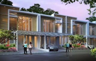 Cluster Yarra Jakarta Garden City, Rumah Tingkat Minimalis AG1208