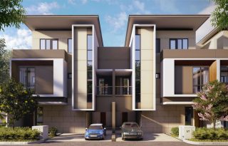 Rumah Mewah Design Antik di Cluster Maninjau ASYA JGC AG1209