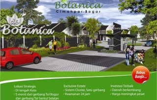 Debotanica Cimahpar, Rumah Ekslusif & Strategis di Bogor Utara MD748