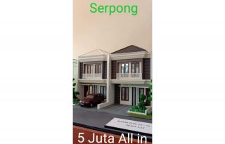 Green Arka Serpong, Rumah Tingkat Mewah Harga 1 Lantai MD762