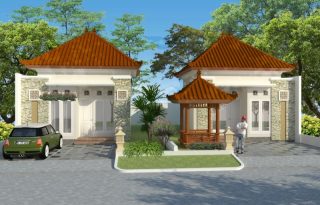 Beranda Bali Payon Amartha, Rumah Bali Modern di Semarang MD776