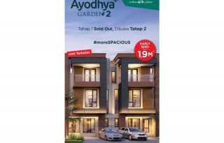 Ayodhya Garden 2 by Alam Sutera, Harga Perdana MD782