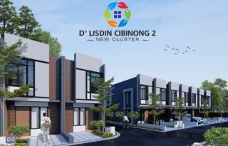 D’Lisdin Cibinong 2, Compact House 2 Lantai di Cibinong MD865