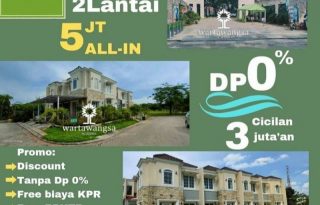 Rumah 2 lantai Tanpa DP di Lokasi Premium Pemda Cibinong Bogor MD882