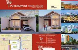 Dijual Rumah Puri Harvest Townhouse, Duri Kosambi, Jakarta Barat AG1950