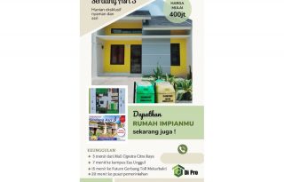 Serdang Asri 3, Rumah Nyaman dan Asri di Panongan, Tangerang MP411