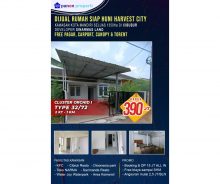 Jual Rumah Baru Renov Ready Siap Huni di Harvest City PR1978
